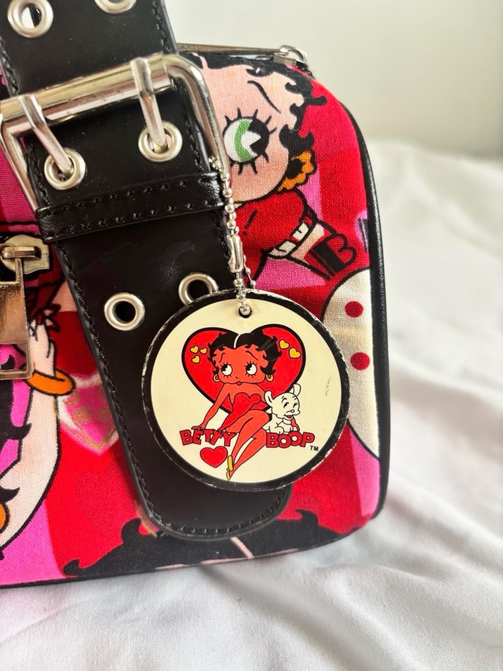 y2k/vintage 2007 Betty Boop Mini Bag - Picture 3 of 7